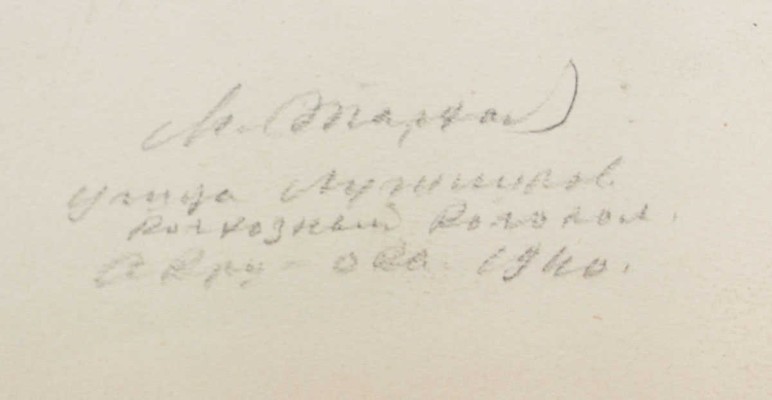 Тарханов Михаил Михайлович. Улица Лужников